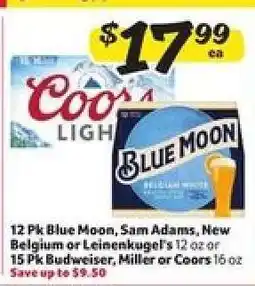 Winn Dixie Coors Light / Blue Moon offer