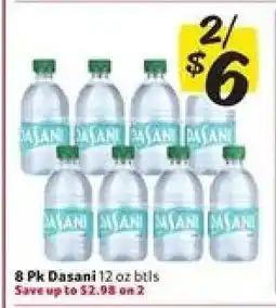 Winn Dixie 8 Pk Dasani offer