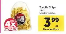 Safeway Tortilla Chips offer