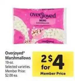 Safeway Overjoyed Marshmallows offer
