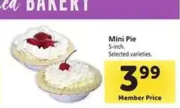 Safeway Mini Pie offer