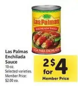 Safeway Las Palmas Enchilada Sauce offer