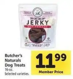 Safeway Butcher's Naturals Dog Treats offer