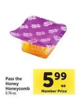 Safeway Pass the Honey Honeycomb offer