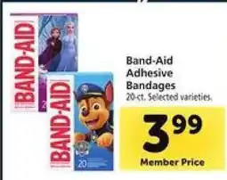 Safeway Band-Aid Adhesive Bandages offer