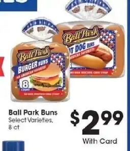 Kroger Ball Park Buns offer