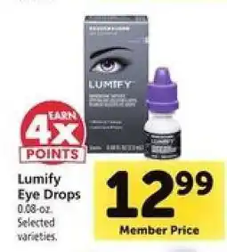 Safeway Lumify Eye Drops offer