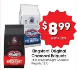 Kroger Kingsford Original Charcoal Briquets offer