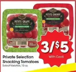 Kroger Private Selection Snacking Tomatoes offer