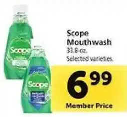 Safeway Scope Mouthwash offer