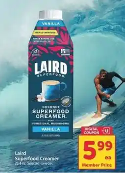 Safeway Laird Superfood Creamer offer