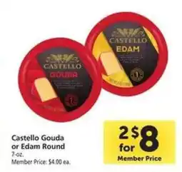Safeway Castello Gouda or Edam Round offer