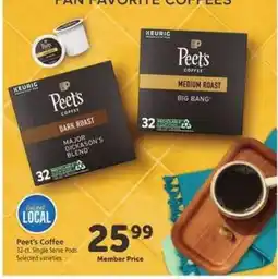 Safeway Peet's Coffee offer