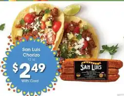 Kroger San Luis Chorizo offer