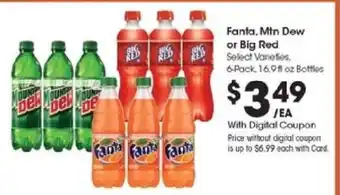 Kroger Fanta, Mtn Dew or Big Red offer
