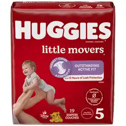 Walgreens Baby Diapers Unscented, Size 5 (27+ lbs) offer