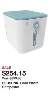 Nordstrom PURSONIC Food Waste Composter offer