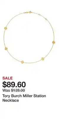 Nordstrom Tory Burch Miller Station Necklace offer