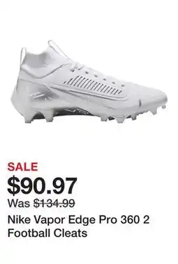 Dick's Sporting Goods Nike Vapor Edge Pro 360 2 Football Cleats offer