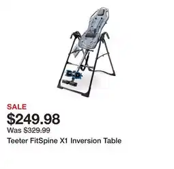 Dick's Sporting Goods Teeter FitSpine X1 Inversion Table offer