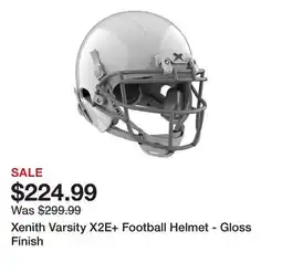 Dick's Sporting Goods Xenith Varsity X2E+ Football Helmet - Gloss Finish offer