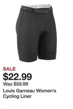 Dick's Sporting Goods Louis Garneau Women's Cycling Liner offer