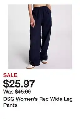 Dick's Sporting Goods DSG Women's Rec Wide Leg Pants offer
