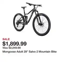 Dick's Sporting Goods Mongoose Adult 29 Salvo 2 Mountain Bike offer