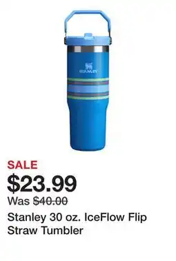 Dick's Sporting Goods Stanley 30 oz. IceFlow Flip Straw Tumbler offer