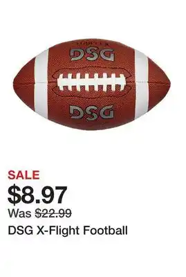 Dick's Sporting Goods DSG X-Flight Football offer