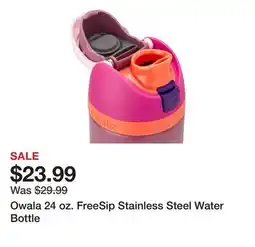 Dick's Sporting Goods Owala 24 oz. FreeSip Stainless Steel Water Bottle offer
