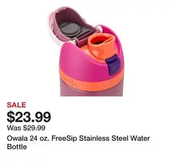 Dick's Sporting Goods Owala 24 oz. FreeSip Stainless Steel Water Bottle offer