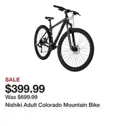 Dick's Sporting Goods Nishiki Adult Colorado Mountain Bike offer