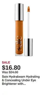 Kohl's Saie Hydrabeam Hydrating & Concealing Under Eye Brightener with Cucumber Extract offer