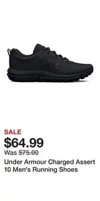Kohl's Under Armour Charged Assert 10 Men's Running Shoes offer