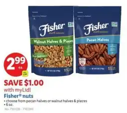 Lidl Fisher nuts offer