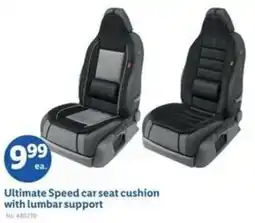 Lidl Ultimate Speed car seat cushion offer