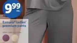 Lidl Esmara ladies' premium pants offer