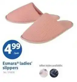 Lidl Esmara ladies' slippers offer