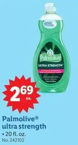 Lidl Palmolive ultra strength offer