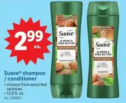 Lidl Suave shampoo /conditioner offer