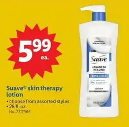 Lidl Suave skin therapy lotion offer