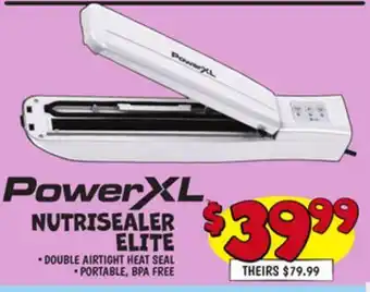 Ollie's POWER XL NUTRISEALER ELITE offer