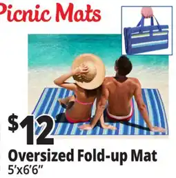 Ocean State Job Lot Oversized Fold-up Mat offer