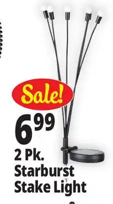 Ocean State Job Lot 2 Pk. Starburst Stake Light offer