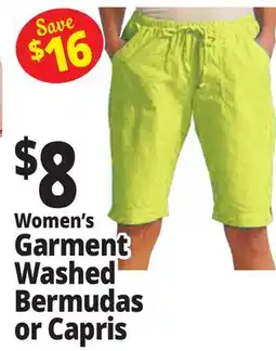 Ocean State Job Lot Women's Garment Bermudas or Capris offer