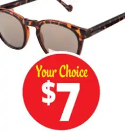 Ocean State Job Lot Sunglasses offer