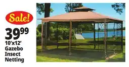 Ocean State Job Lot 10'x12' Gazebo Insect Netting offer