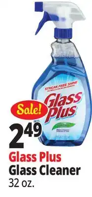 Ocean State Job Lot Glass Plus Glass Cleaner offer