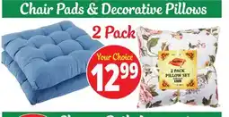 Ocean State Job Lot Chair Pads & Decorative Pillows offer